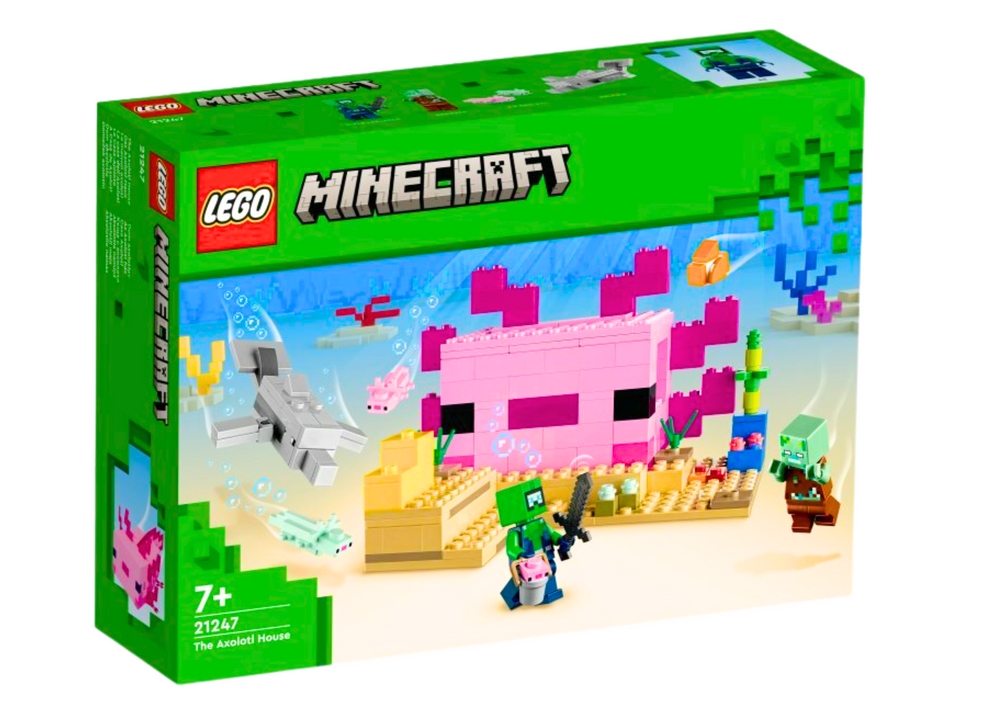 21247 LEGO MINECRAFT Dom AKSOLOTLA