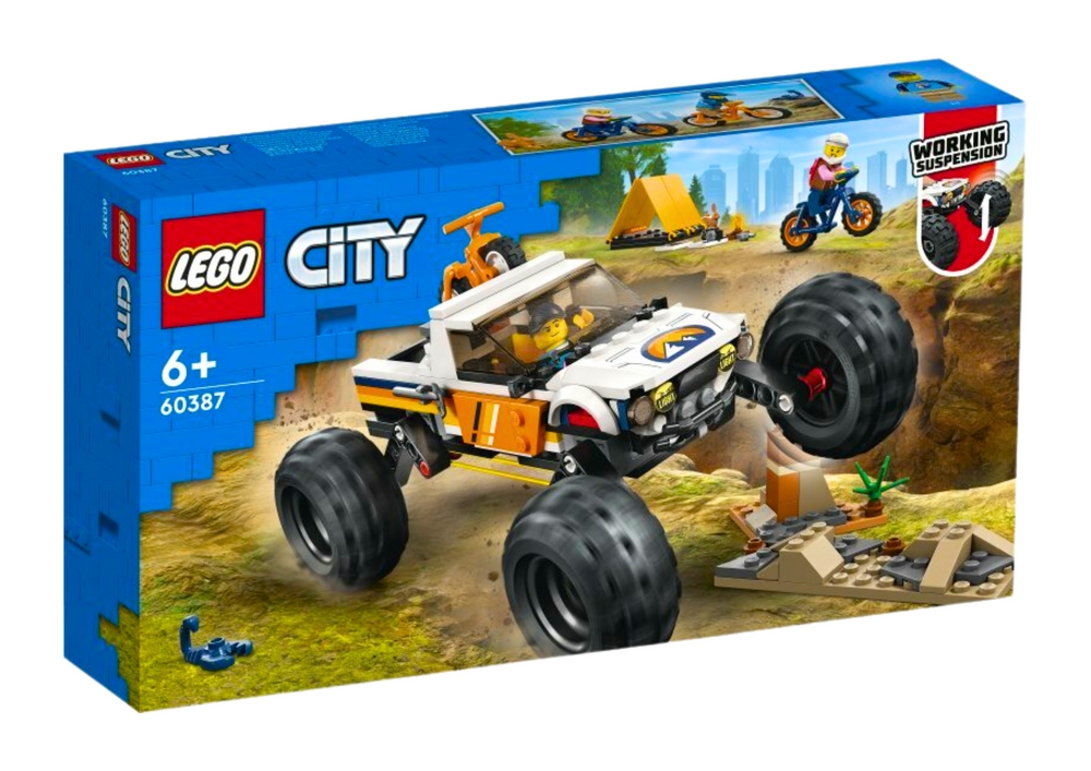 Klocki LEGO CITY Przygody Samochodem Terenowym Z N