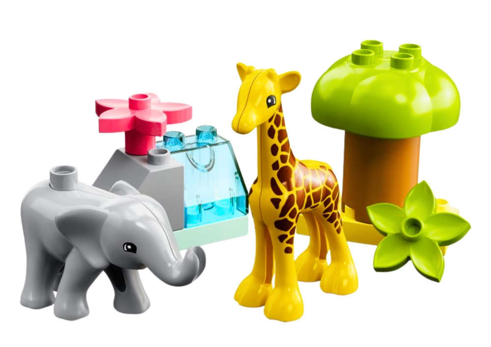 Klocki LEGO DUPLO TOWN Dzikie Zwierzęta Afryki 109