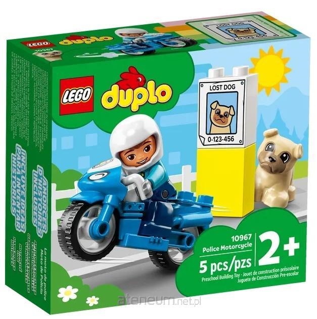 10967 LEGO DUPLO TOWN Motocykl Policyjny