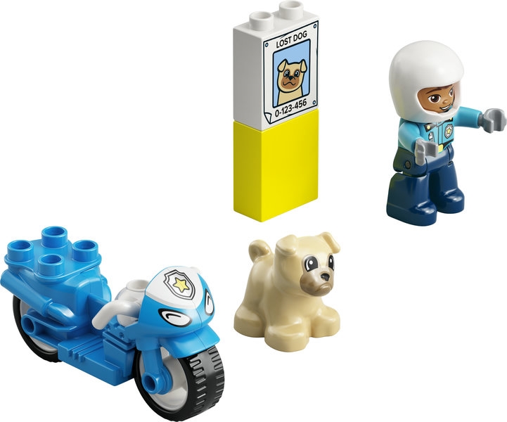 10967 LEGO DUPLO TOWN Motocykl Policyjny