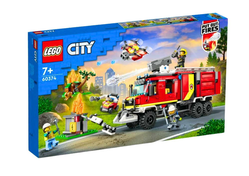 Klocki LEGO CITY Terenowy Pojazd Straży Pożarnej 6