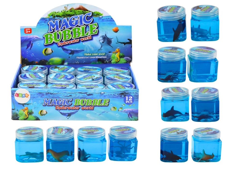 Glutek Slime w Pudełeczku Figurki Zwierząt 150 g 1