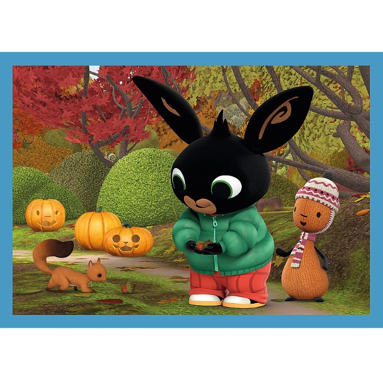 PUZZLE 4w1 12/15/20/24 Wesoły Bing 34631