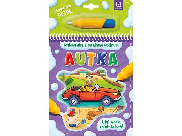 AKSJOMAT MALOWANKA Z PISAKIEM WODNYM AUTKA