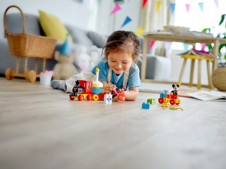 Klocki LEGO DUPLO Urodzinowy Pociąg Myszek MIKI I