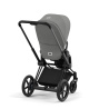 CYBEX E-PRIAM 4.0 MIRAGE GREY MATT BLACK 2W1
