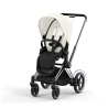 CYBEX E-PRIAM 4.0 OFF WHITE CHROME BLACK 2W1