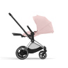 CYBEX E-PRIAM 4.0 PEACH PINK CHROME BLACK 2W1