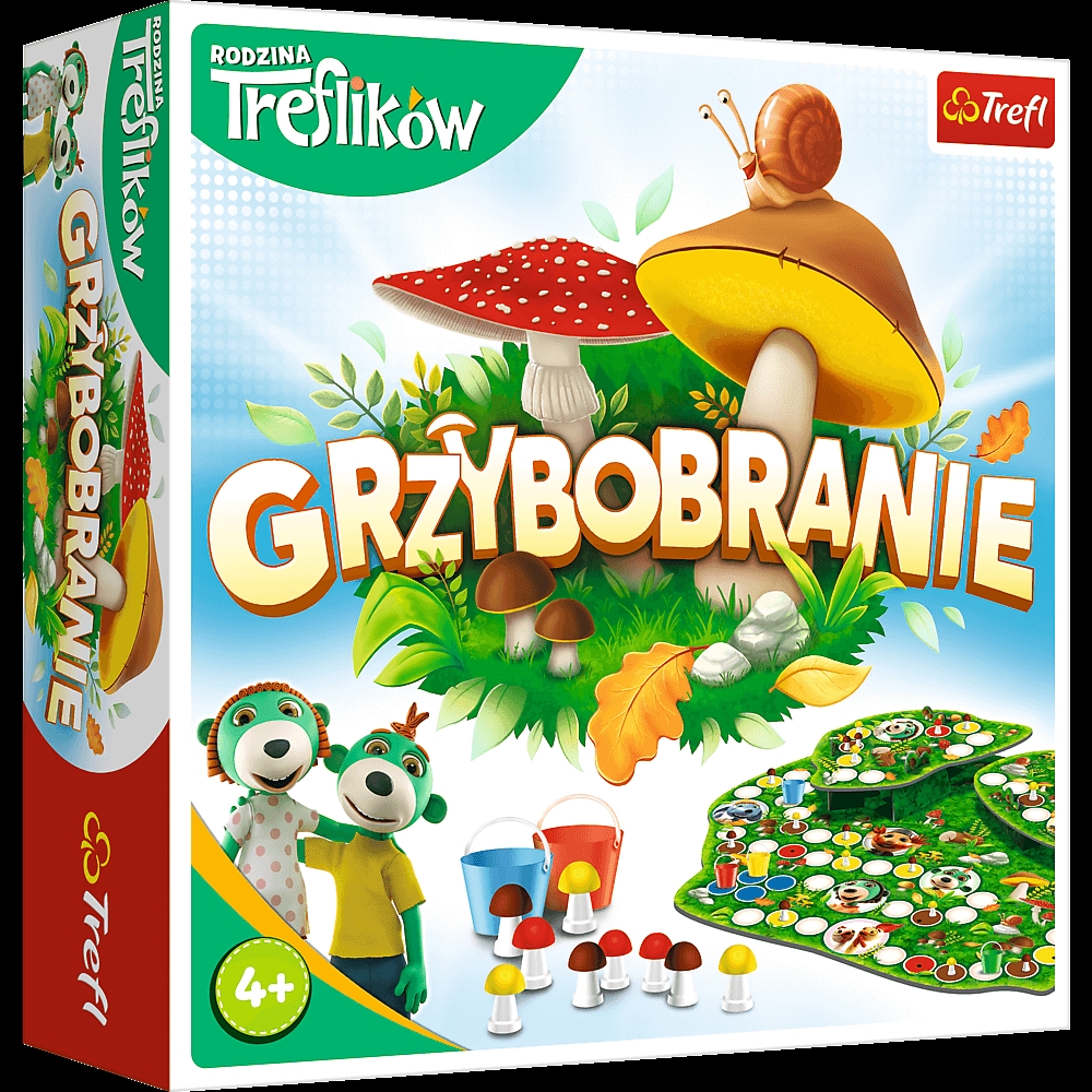 Gra Planszowa Grzybobranie Rodzina Treflików 02035