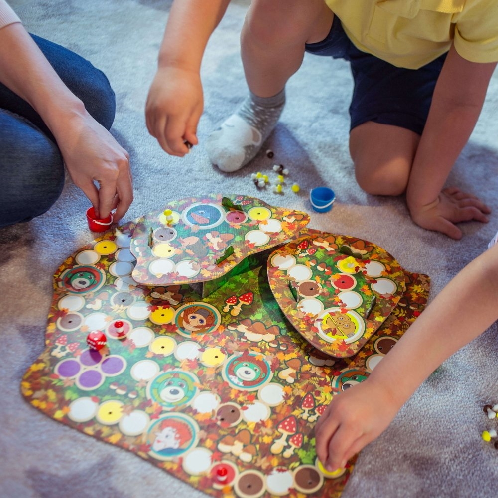 Gra Planszowa Grzybobranie Rodzina Treflików 02035