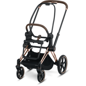 CYBEX PRIAM 2.0 ROSE GOLD + TAPICERKA SIMPLY FLOWERS GREY