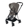 CYBEX MIOS 2.0 MATT BLACK + TAPICERKA SOHO GREY