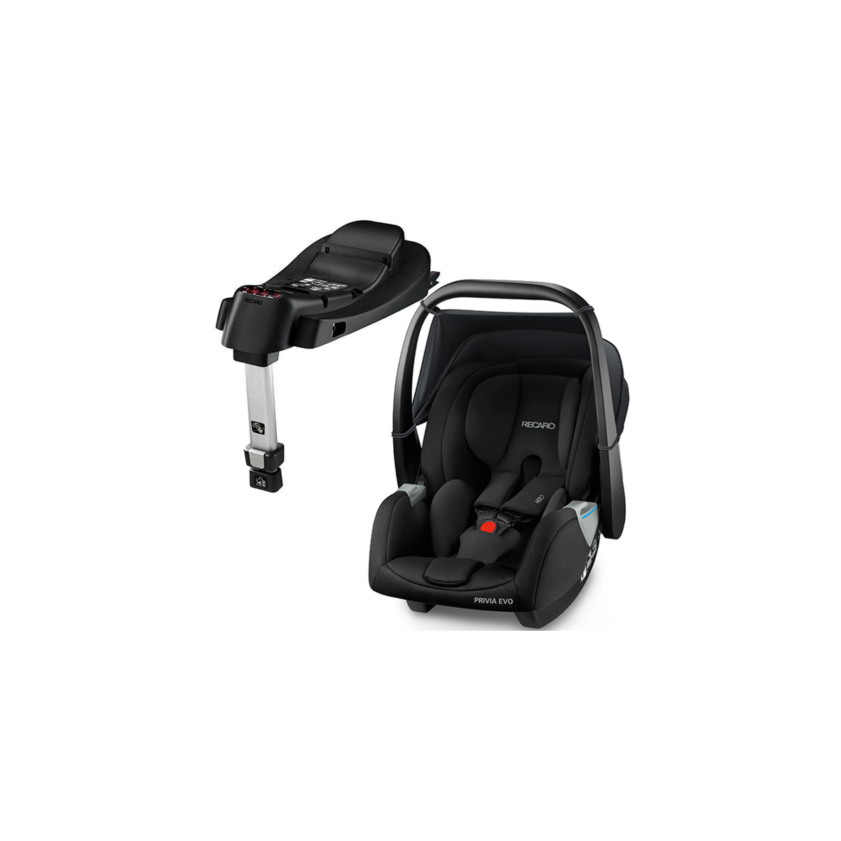 RECARO PRIVIA EVO BLACK + BAZA
