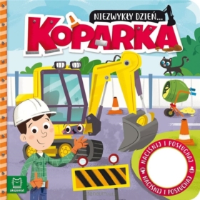 NIEZWYKŁY DZIEŃ  KOPARKA KSIĄŻECZKA Z DŹWIEKIEM