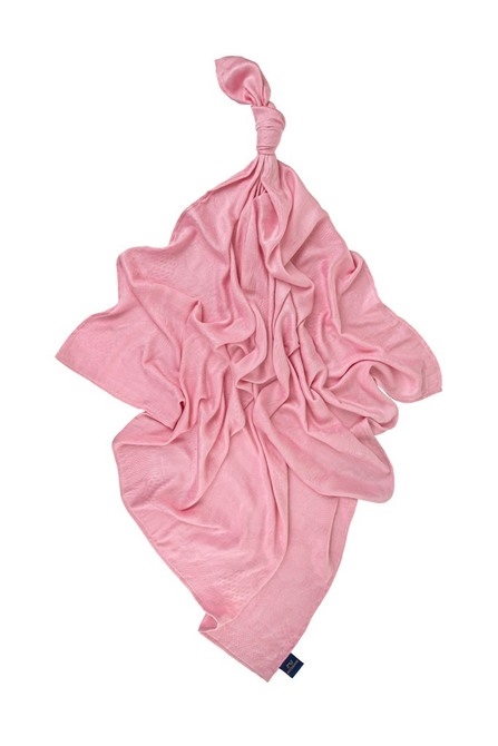 BOCIOLAND PIELUSZKA BAMBUSOWA 30/30 CHMURKI RÓŻ