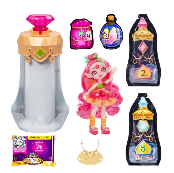 PIXLINGS LALKA WRÓŻKA RÓŻANA