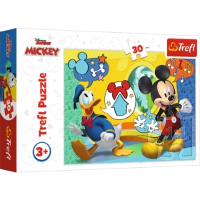 Puzzle - "30" - Myszka Miki i Wesoły Domek / Disne