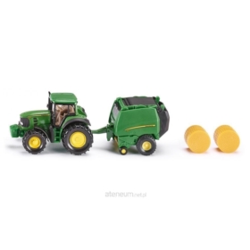 SIKU TRAKTOR Z PRASĄ