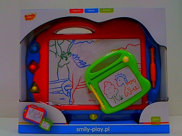SMILY PLAY TABLICA ZNIKOPIS 2w1