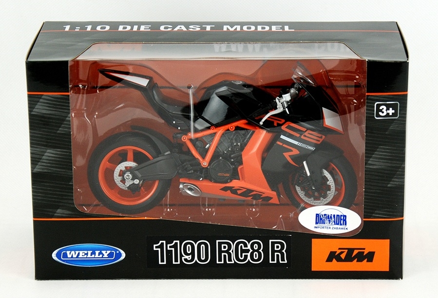 WELLY 1:10 motocykl KTM 62806