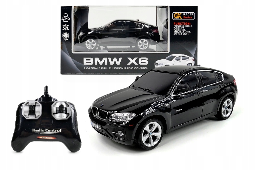 Auto R/C BMW X6 czarne 3137433