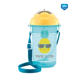 CANPOL BIDON ZE SKŁADANĄ RURKĄ  ANANAS