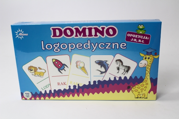 Domino logopedyczne J-R R-L AB 72205