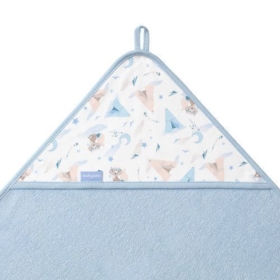 BABYONO OLRYCIE KAPIELOWE NIEBIESKIE 100X100