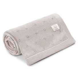 YOSOY KOC Z WEŁNY MERINO JERSEY GREY-BEIGE