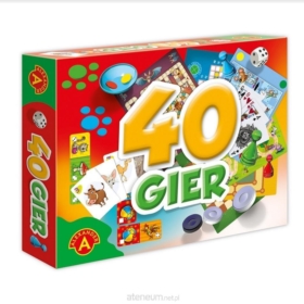 Gry rodzinne Zestaw 40 gier 26573