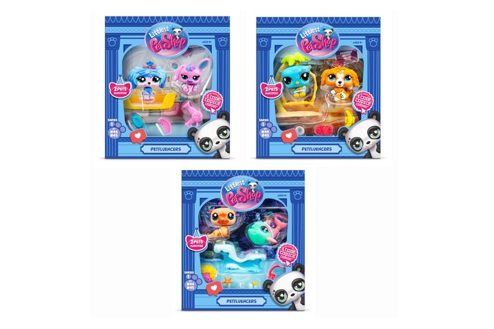 LITTLEST PET SHOP FIGURKA PETFLUENCERS 2PAK