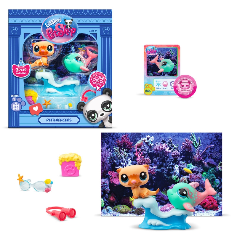 LITTLEST PET SHOP FIGURKA PETFLUENCERS 2PAK