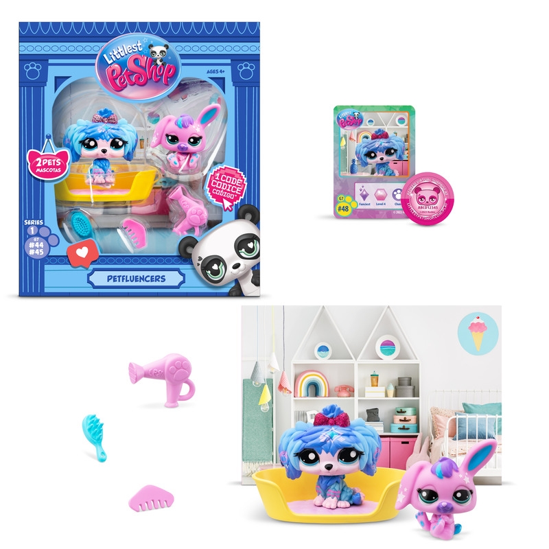 LITTLEST PET SHOP FIGURKA PETFLUENCERS 2PAK