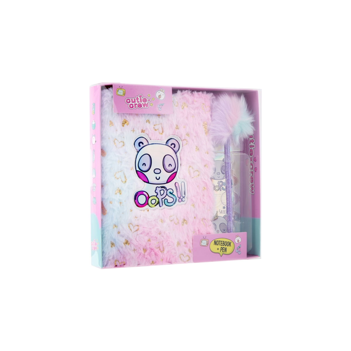 CUTIE CREW notes pluszowy+długopis CC60346 15708
