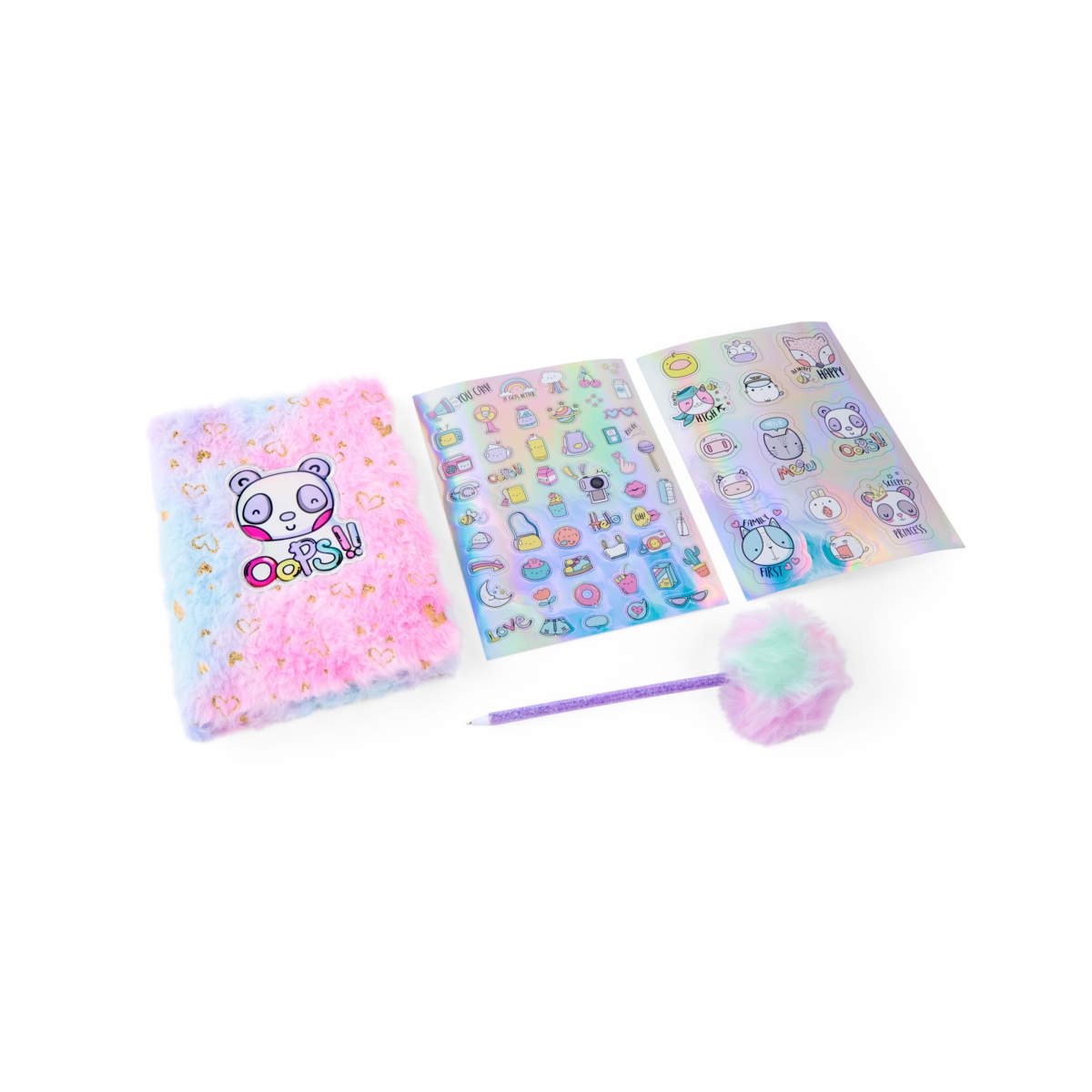 CUTIE CREW notes pluszowy+długopis CC60346 15708