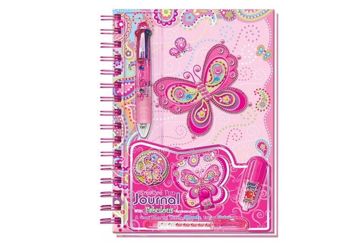 PECOWARE pamiętnik na spirali motylki 533FB 78081