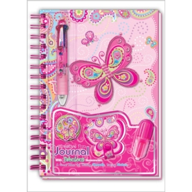 PECOWARE pamiętnik na spirali motylki 533FB 78081