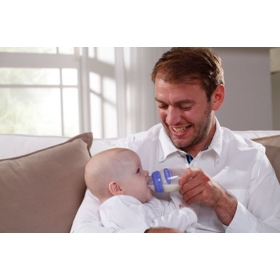 LANSINOH BUTELKA 240ML 3M+ NATURAL WAVE