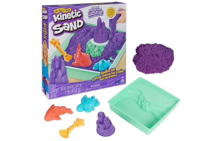 SPIN Kinetic SandBox Purple+foremki 6067477 /4