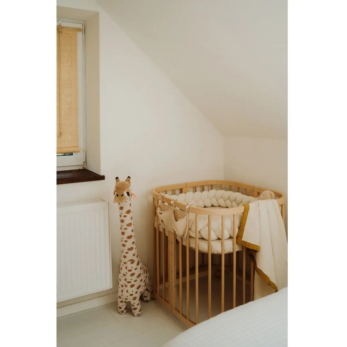 WALDIN ŁÓŻECZKO 7W1 KWADRATOWE NATURAL