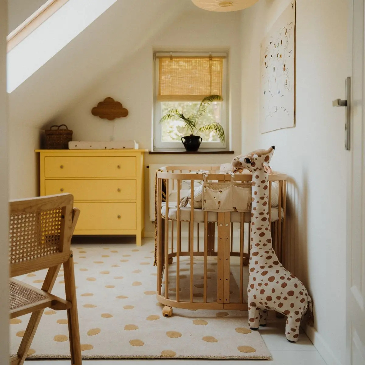 WALDIN ŁÓŻECZKO 7W1 KWADRATOWE NATURAL