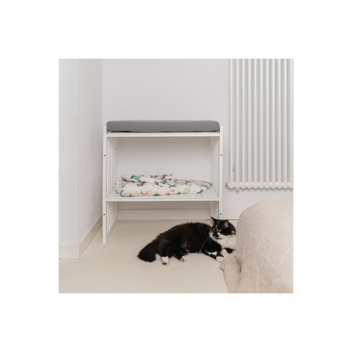 WALDIN ŁÓŻECZKO 7W1 KWADRATOWE BIAŁE