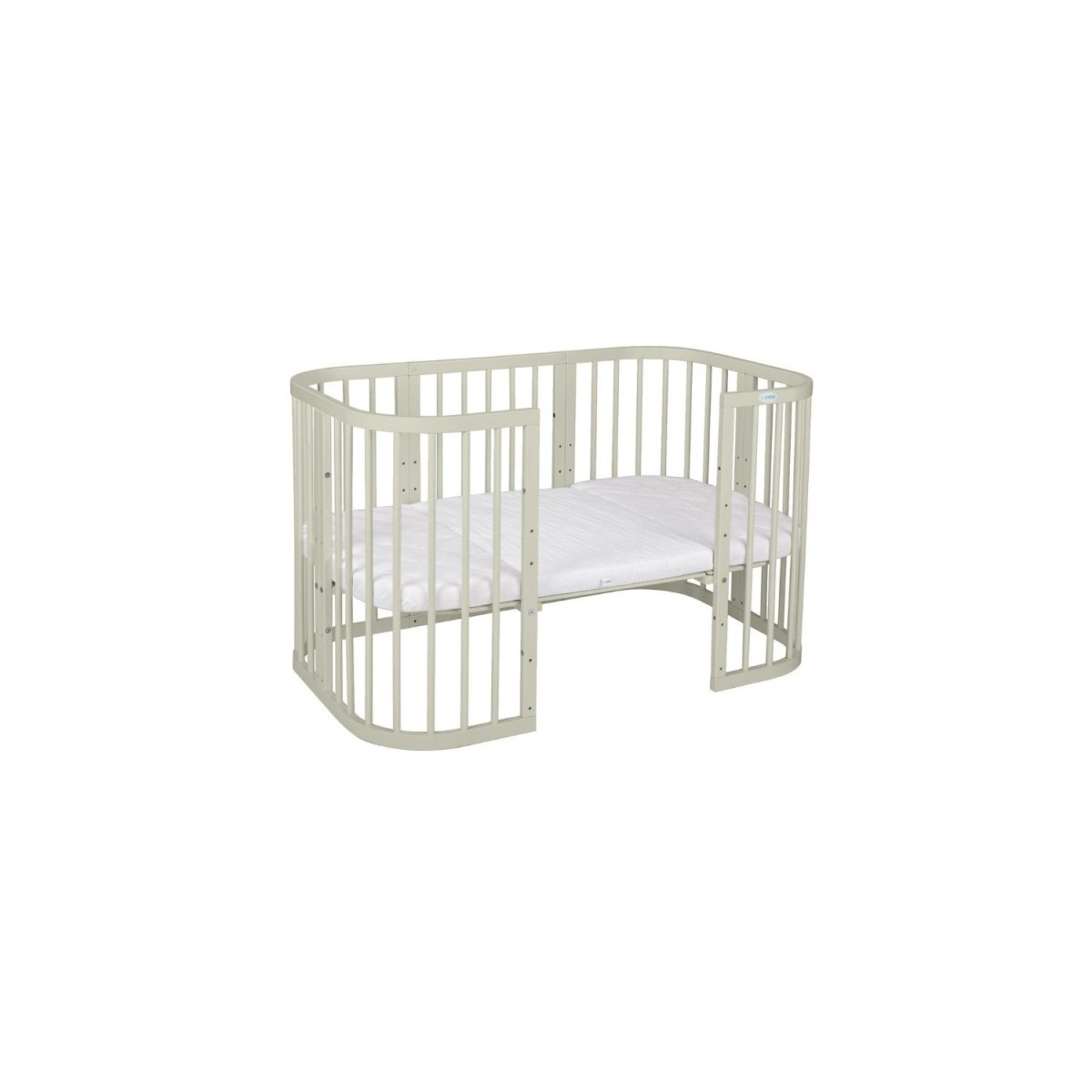 WALDIN ŁÓŻECZKO 7W1 KWADRATOWE OLIWKOWE