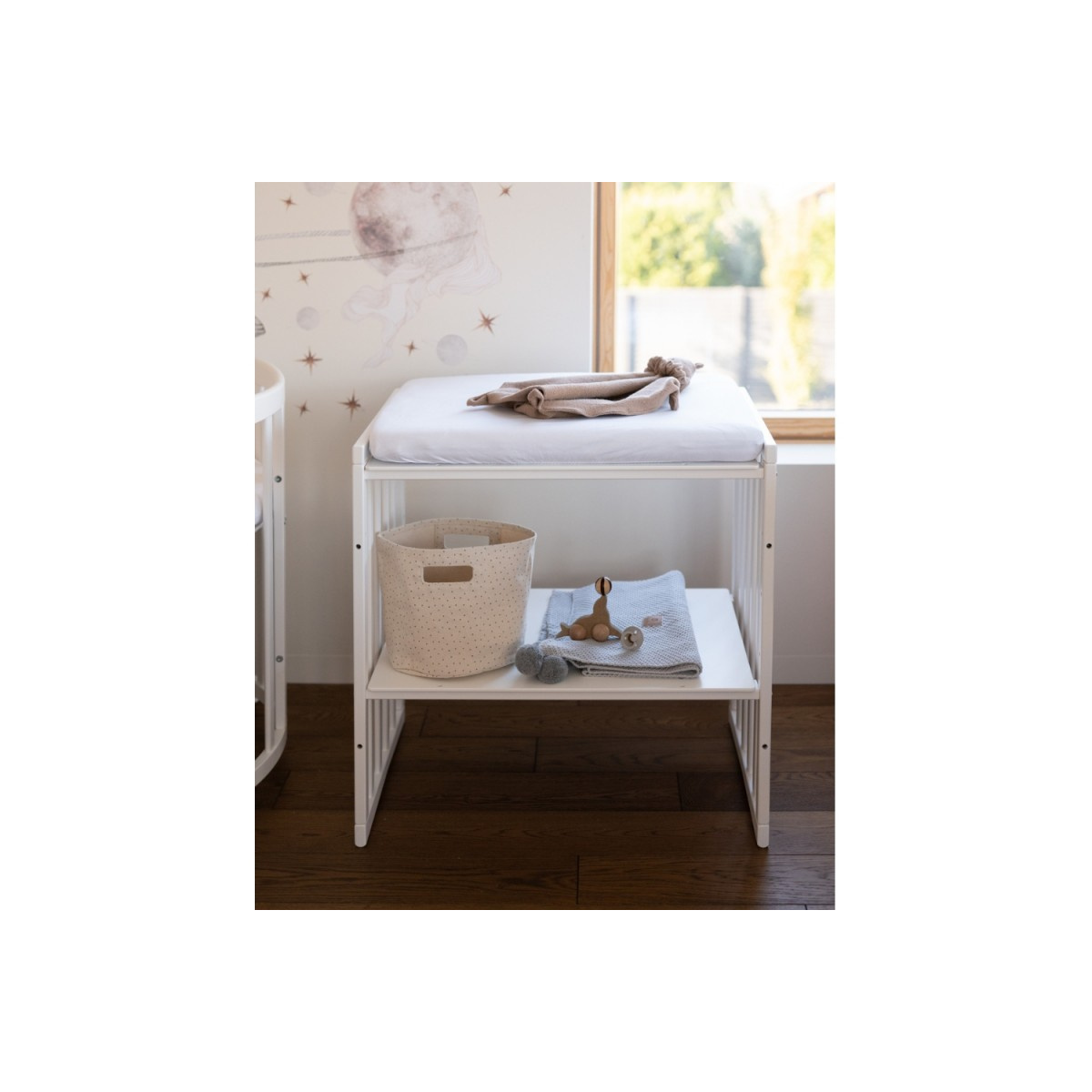 WALDIN ŁÓŻECZKO 7W1 OWALNE BIAŁE