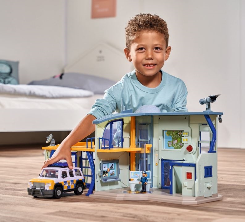 SIMBA STRAŻAK SAM REMIZA POLICYJNA