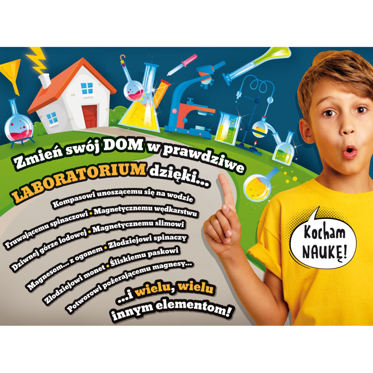 LISCIANI I'M GENIUSNAUKA W DOMU MAGNETYZM