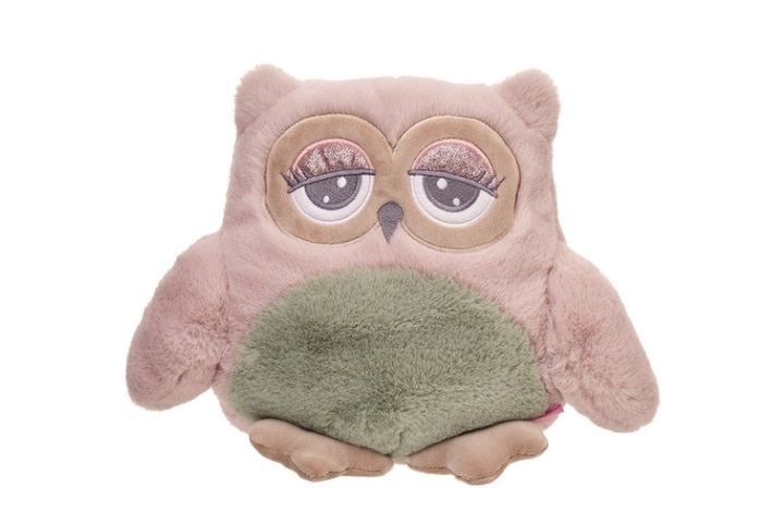 BEPPE SOWA ABBY RÓŻOWO- MIĘTOWA 23 CM