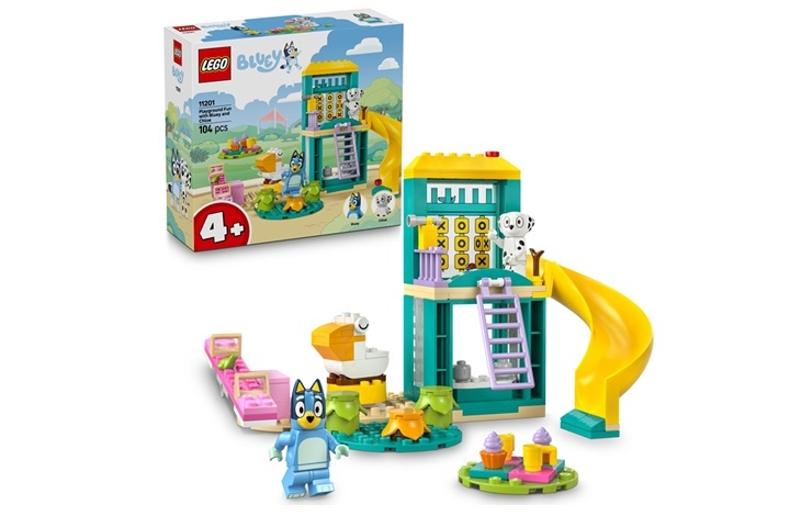 LEGO 11201 BLUEY Blue i Latko na placu zabaw