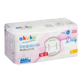 AKUKU - WKŁADKI LAKTACYJNE 50+10